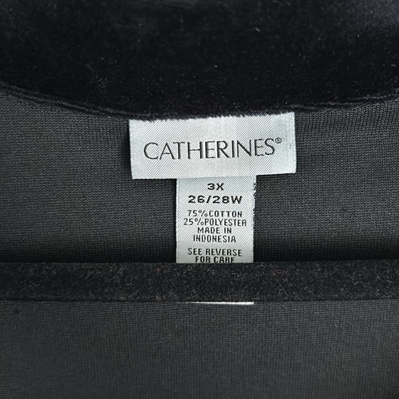 Catherines Velour Half Zip - Picture 4 of 4